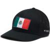 imageColumbia Unisex Adult PFG Fish Flag Mesh Ball CapBlackBlackMexico Fish Flag