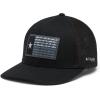 imageColumbia Unisex Adult PFG Fish Flag Mesh Ball CapBlackBlackTexas Fish