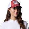 imageColumbia Unisex Adult PFG Fish Flag Mesh Ball CapDusty CrimsonWhiteNocturnal