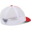 imageColumbia Unisex Adult PFG Fish Flag Mesh Ball CapRed SparkWhiteUS Fish