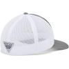 imageColumbia Unisex Adult PFG Fish Flag Mesh Ball CapTitaniumWhite