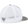 imageColumbia Unisex Adult PFG Fish Flag Mesh Ball CapTitaniumWhite
