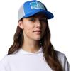 imageColumbia Unisex Adult PFG Fish Flag Mesh Ball CapVivid BlueCool GreyUs Fish Flag