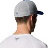 imageColumbia Unisex Adult PFG Fish Flag Mesh Ball CapVivid BlueCool GreyUs Fish Flag
