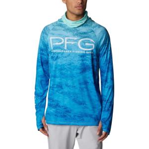 imageColumbia Mens Super Terminal Tackle Vent HoodieGulf Stream Pfg Camo Gradient
