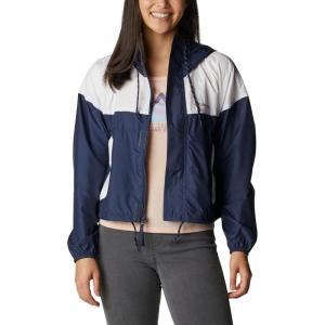 imageColumbia Womens Flash Challenger Cropped WindbreakerNocturnalWhite