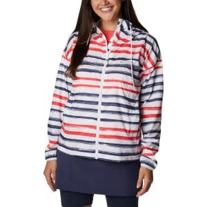 imageColumbia Womens Flash Challenger Novelty WindbreakerWhite Brush Stripe Multi Print