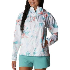 imageColumbia Womens Flash Challenger Novelty WindbreakerWhite Poplines Print