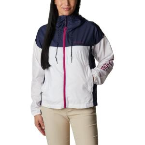 imageColumbia Womens Flash Challenger Novelty WindbreakerWhiteNocturnal