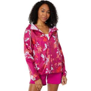 imageColumbia Womens Flash Challenger Novelty WindbreakerWild Fuchsia Daisy Party Print