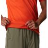 imageColumbia Mens Zero Rules Short Sleeve Graphic ShirtRed QuartzPeak Fun Graphic