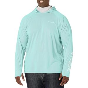 imageColumbia Mens Terminal Deflector Zero HoodieBright Aqua