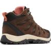 imageColumbia Womens Redmond III Mid Waterproof Hiking ShoeCordovanDark Coral