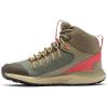 imageColumbia Womens Trailstorm Mid Waterproof Hiking ShoeStone Green X Wild Salmon