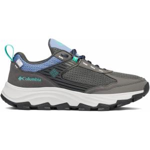imageColumbia Womens Hatana Max Outdry Hiking ShoeDark Grey  Electric Turquoise