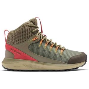 imageColumbia Womens Trailstorm Mid Waterproof Hiking ShoeStone Green X Wild Salmon