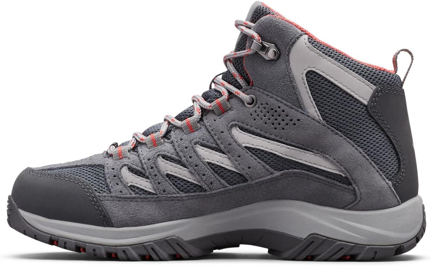 imageColumbia Womens Crestwood Mid WaterproofGraphiteDaredevil
