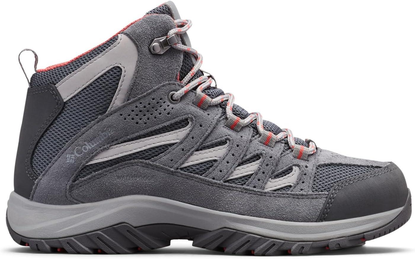 imageColumbia Womens Crestwood Mid WaterproofGraphiteDaredevil
