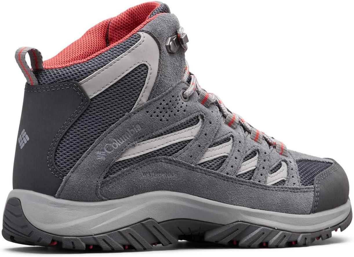 imageColumbia Womens Crestwood Mid WaterproofGraphiteDaredevil