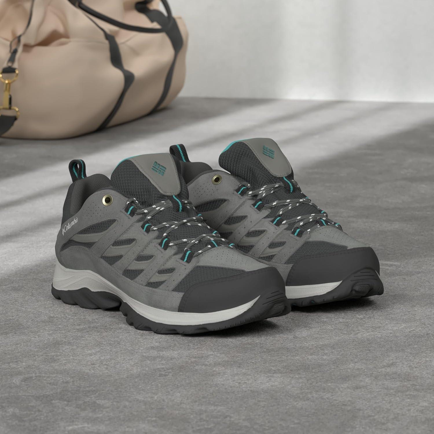 imageColumbia Womens Crestwood Waterproof Hiking ShoeGraphitePacific Rim