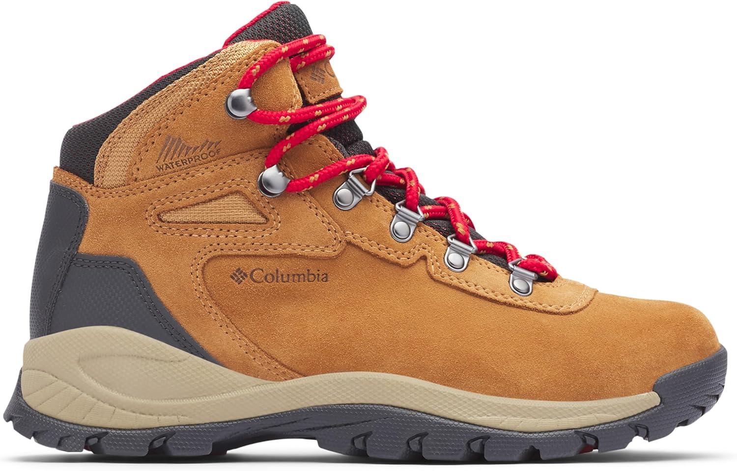 imageColumbia Womens Discontinued Newton Ridge Plus Waterproof AmpedElkMountain Red