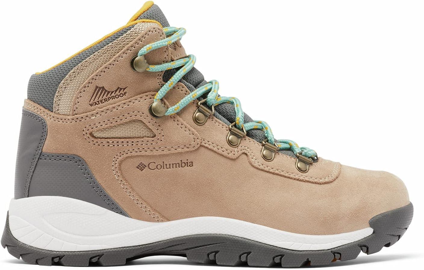 imageColumbia Womens Discontinued Newton Ridge Plus Waterproof AmpedOxford TanDusty Green