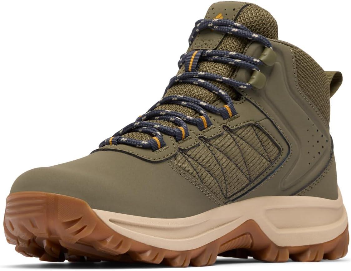 imageColumbia Womens Transverse Hike Waterproof BootStone GreenRaw Honey