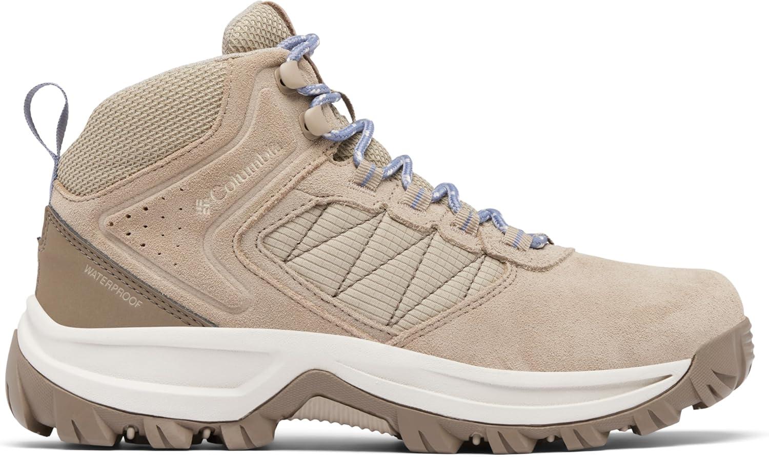 imageColumbia Womens Transverse Suede Hiking BootCanvas TanNew Moon
