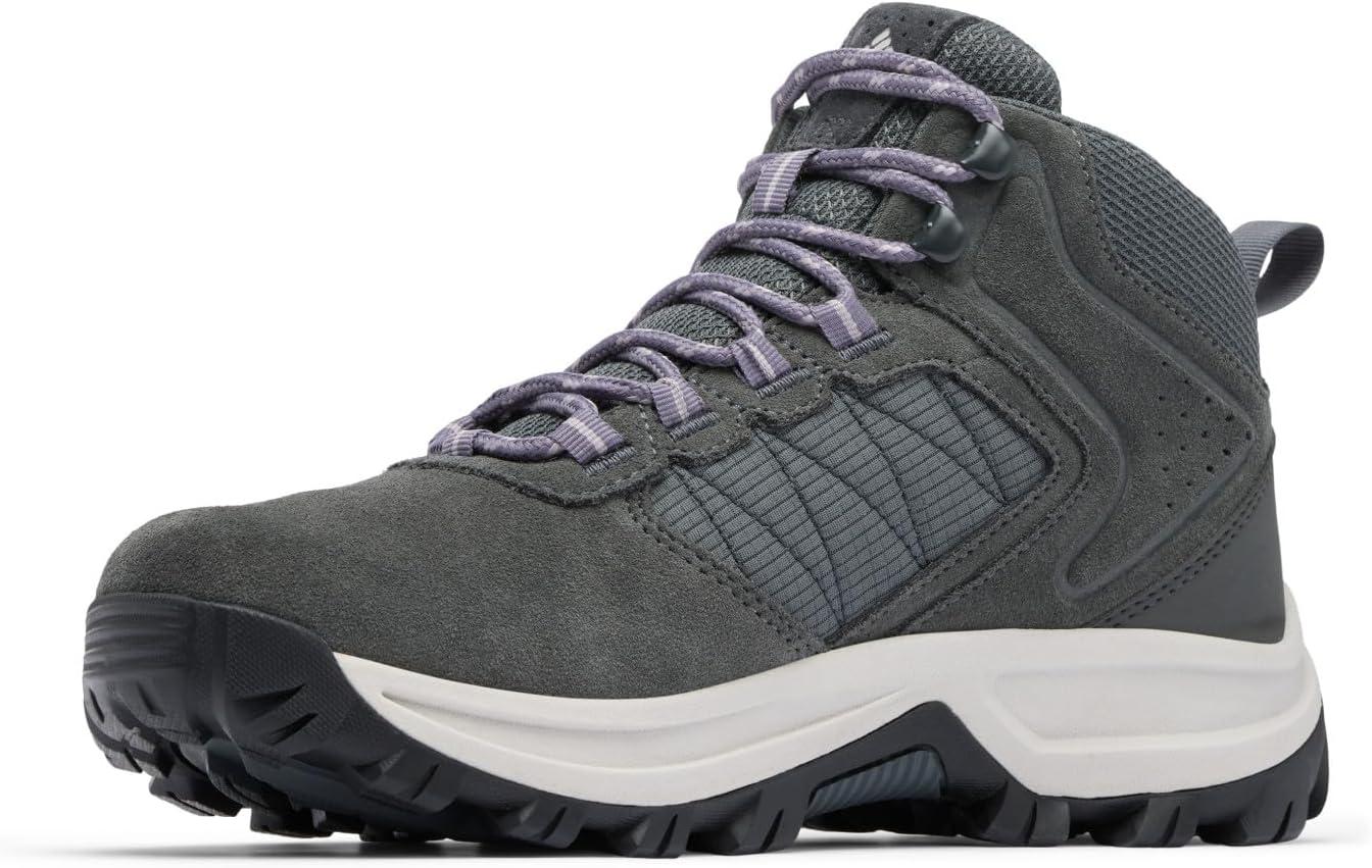 imageColumbia Womens Transverse Suede Hiking BootGrillGranite Purple