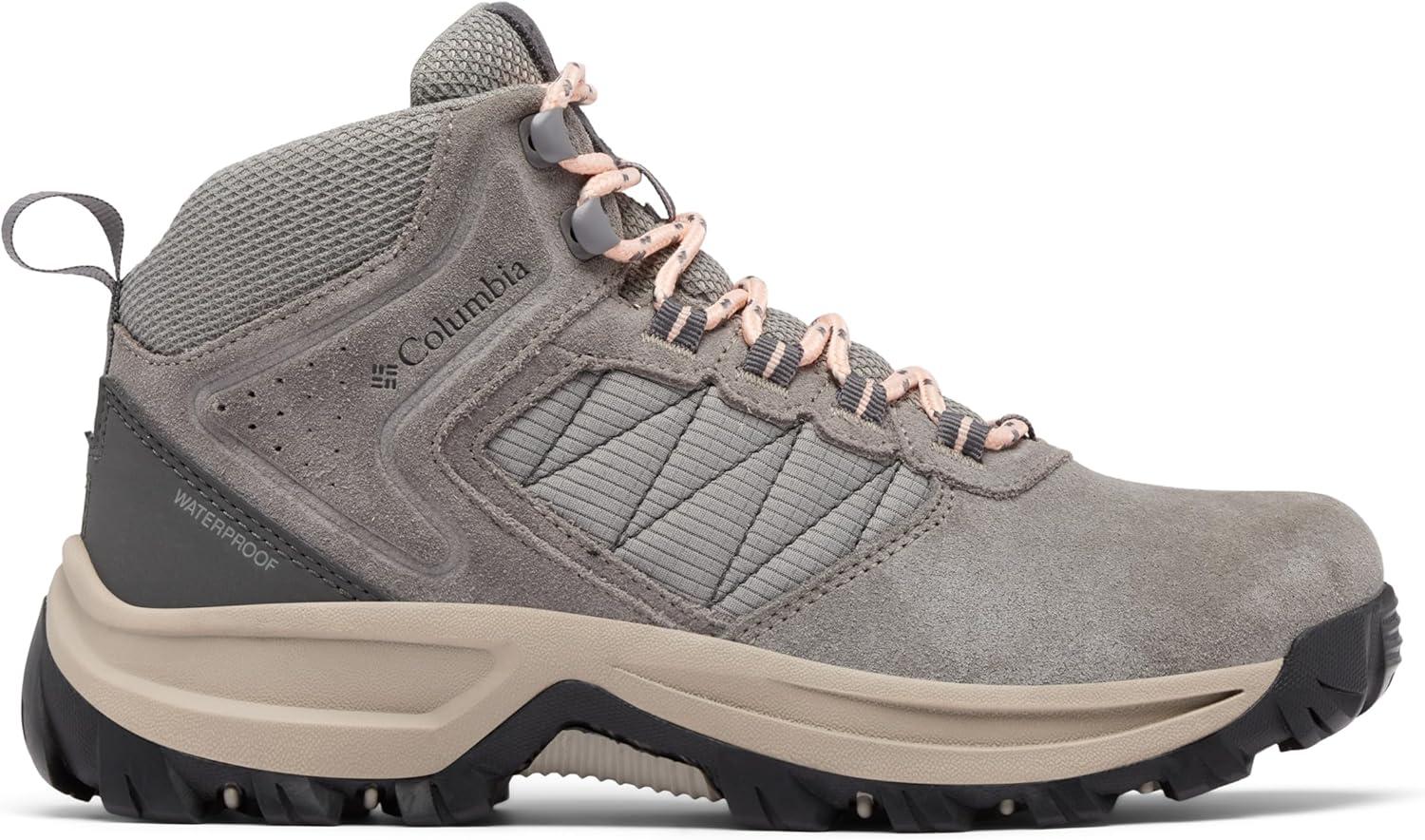 imageColumbia Womens Transverse Suede Hiking BootStratusBlush Rose