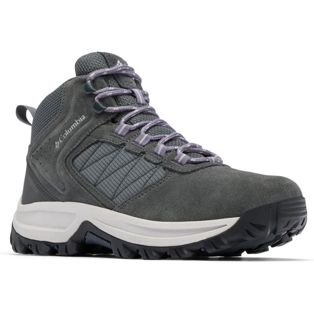 imageColumbia Womens Transverse Suede Hiking BootGrillGranite Purple