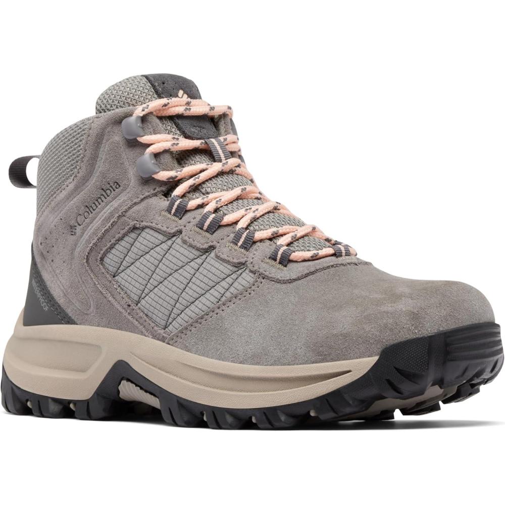 imageColumbia Womens Transverse Suede Hiking BootStratusBlush Rose