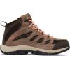 imageColumbia Womens Crestwood Mid WaterproofCordovanMud