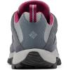 imageColumbia Womens Crestwood Waterproof Hiking ShoeZincDark Fuchsia