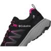 imageColumbia Womens Peakfreak Rush Outdry Hiking ShoeBlackWild Fuchsia