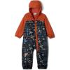 imageColumbia babygirls Critter Jitters Iii Rain SuitBlack OuterboundsTuscan