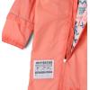 imageColumbia babygirls Critter Jitters Iii Rain SuitSatin Pink OuterboundsHot Coral