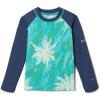 imageColumbia Baby Boys Sandy Shores Printed Long Sleeve SunguardBright Aqua Topo PalmsDark Mountain
