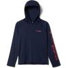 imageColumbia Boys PFG Terminal Tackle HoodieCollegiate NavyRed Spark Logo