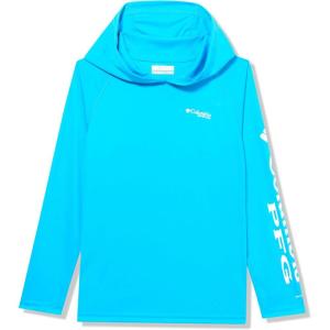 imageColumbia Boys PFG Terminal Tackle HoodieOcean BlueWhite Logo