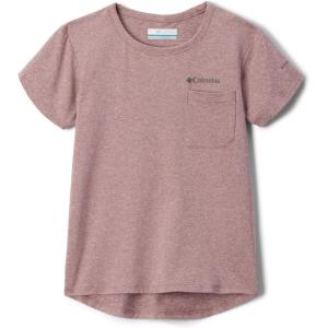 imageColumbia Girls Tech Trail Short Sleeve TeeFig Heather