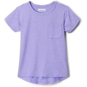 imageColumbia Girls Tech Trail Short Sleeve TeePaisley Purple Heather