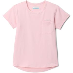 imageColumbia Girls Tech Trail Short Sleeve TeeSatin Pink Heather