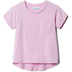 imageColumbia Girls Tech Trail Short Sleeve TeeWild Rose Heather