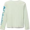 imageColumbia Girls Tidal Tee Long SleeveLight LimeDeep Marine Logo