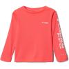 imageColumbia Girls Tidal Tee Long SleeveNeon SunriseWhite Logo