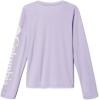 imageColumbia Girls Tidal Tee Long SleeveSoft VioletWhite Logo