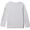 imageColumbia Girls Tidal Tee Long SleeveWhiteCirrus Grey Logo