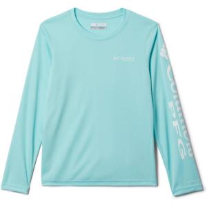 imageColumbia Girls Tidal Tee Long SleeveGulf StreamWhite Logo
