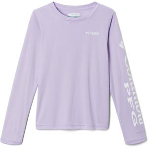 imageColumbia Girls Tidal Tee Long SleeveSoft VioletWhite Logo